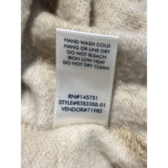 BKE Buckle Shirt Women's Size Small Beige/Tan Tie Dye Tee V-Neck Casual Boho - Picture 7 of 8